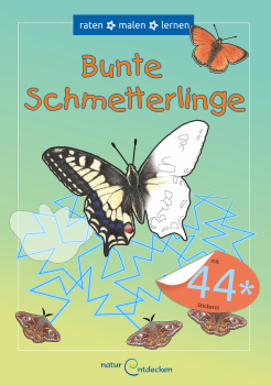 Bunte Schmetterlinge (Sticker-Buch)