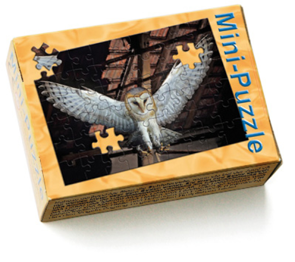 Mini-Puzzle Schleiereule